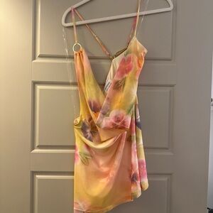 Peppermayo Multicolor Floral Mini Dress